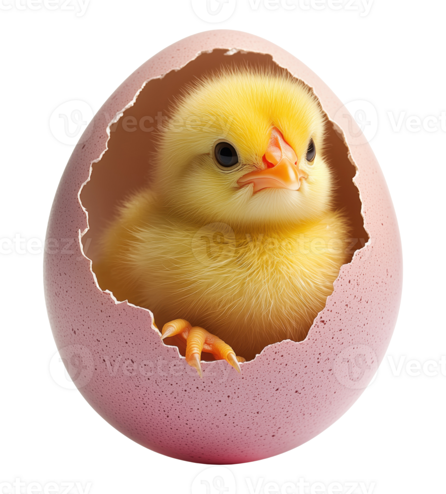 Chick in Egg png