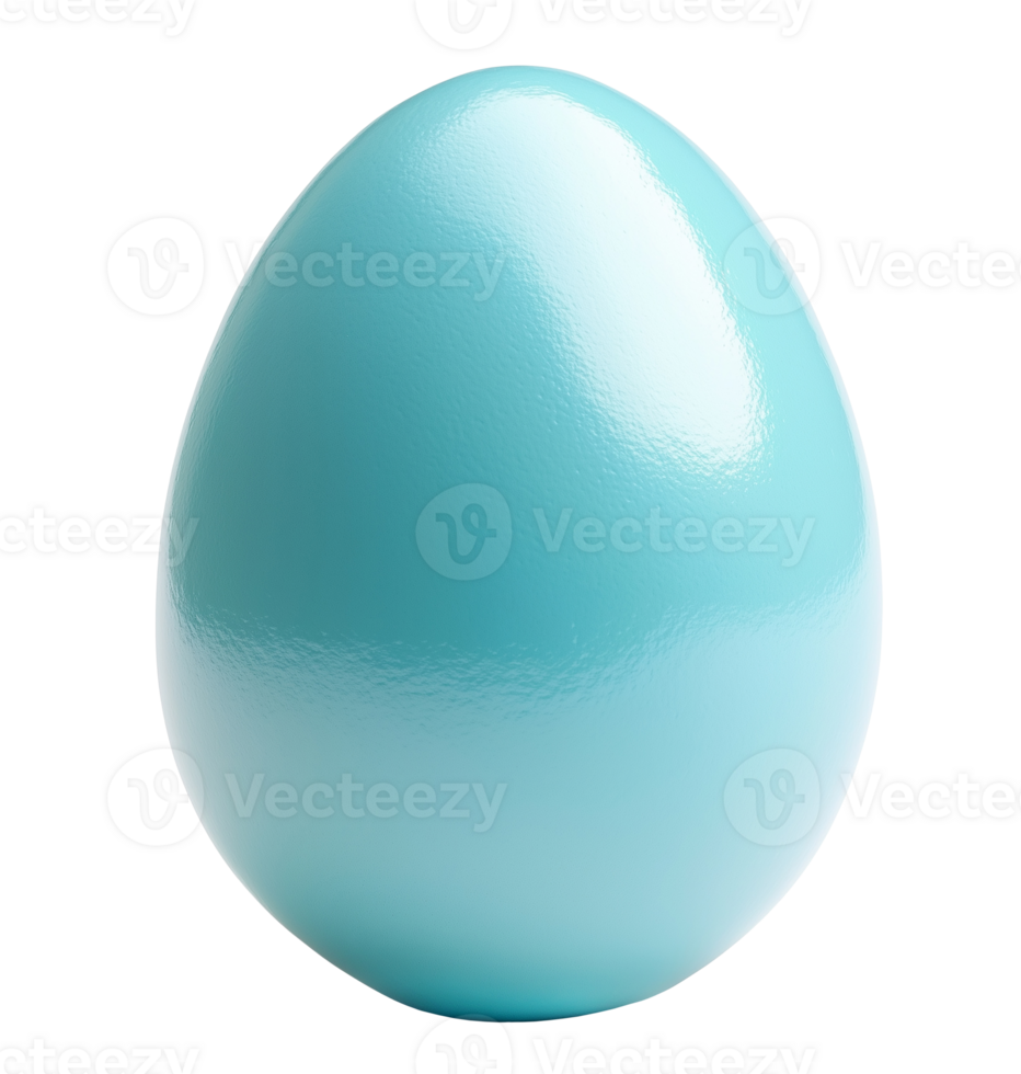 One Blue Easter Egg png
