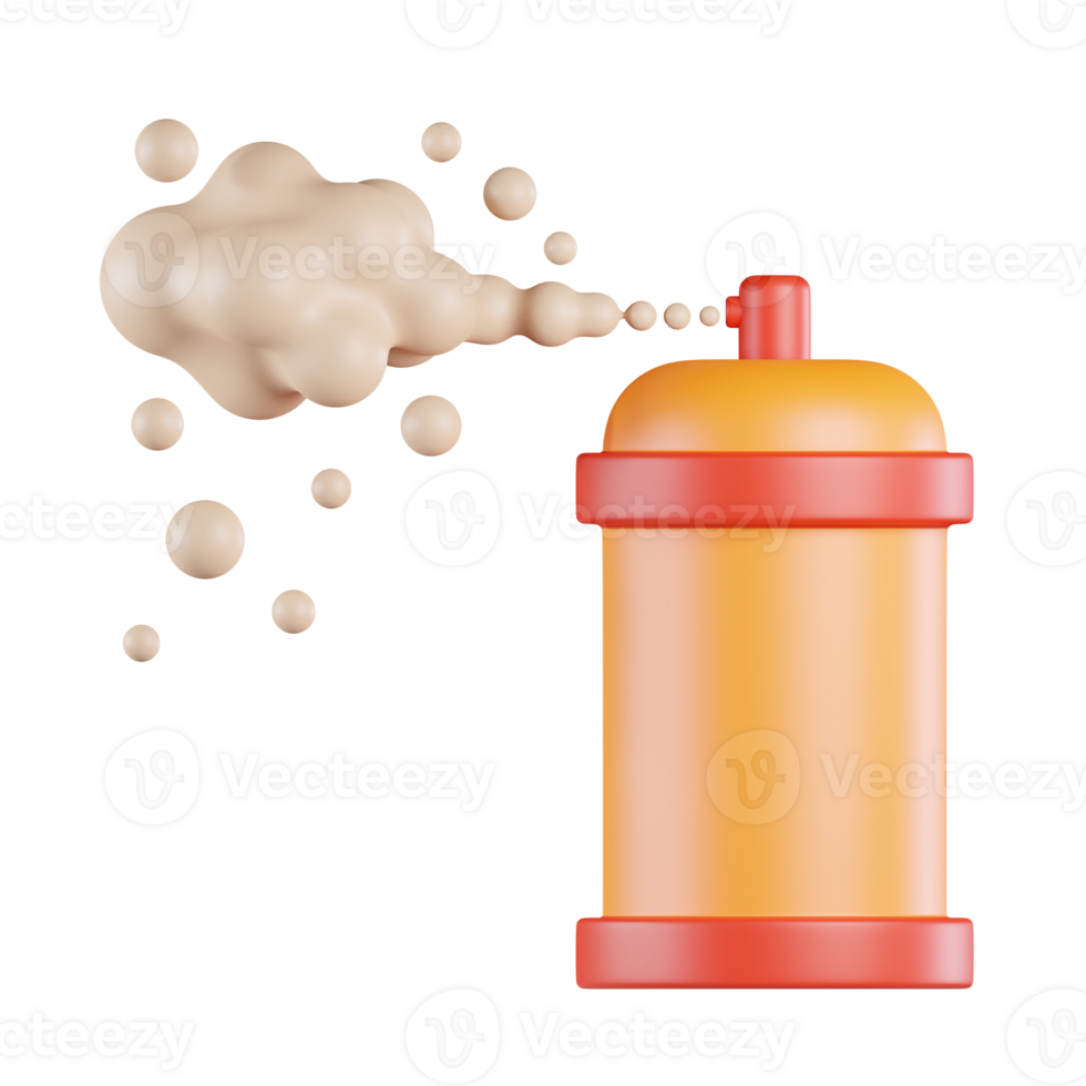 Spray Can 3D Icon png