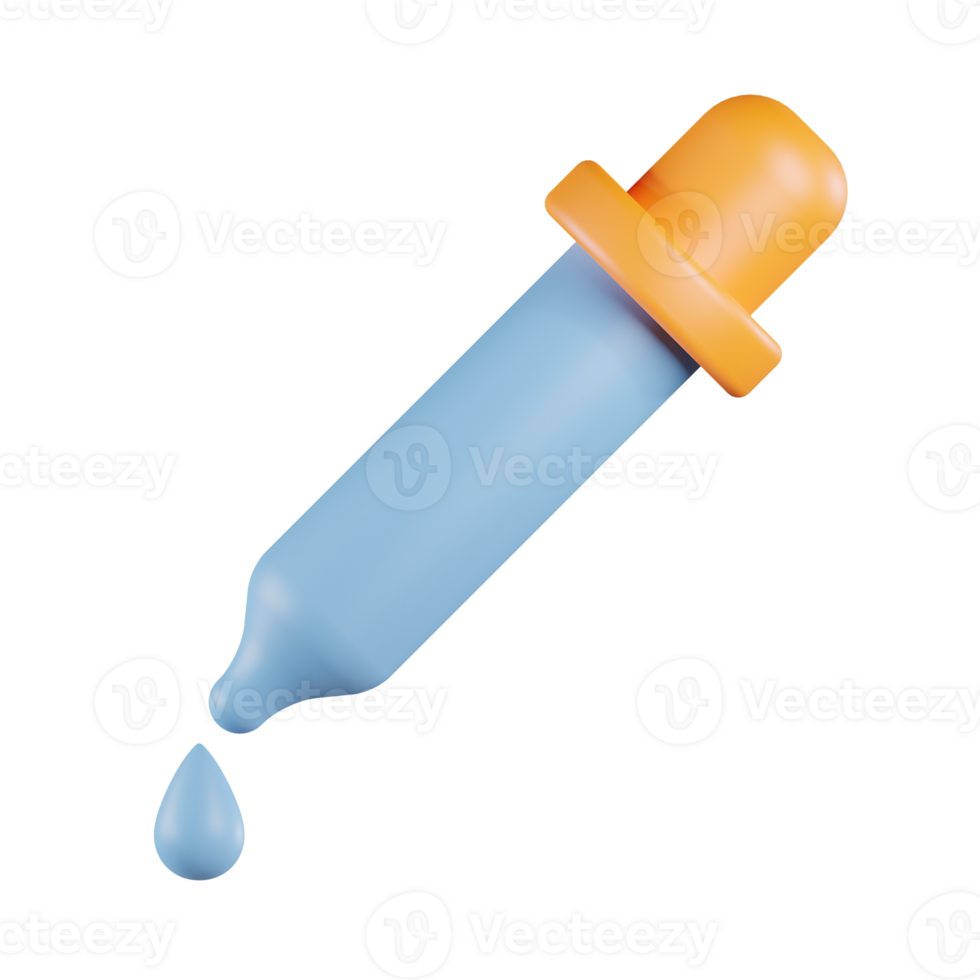Eye Dropper 3D Icon png