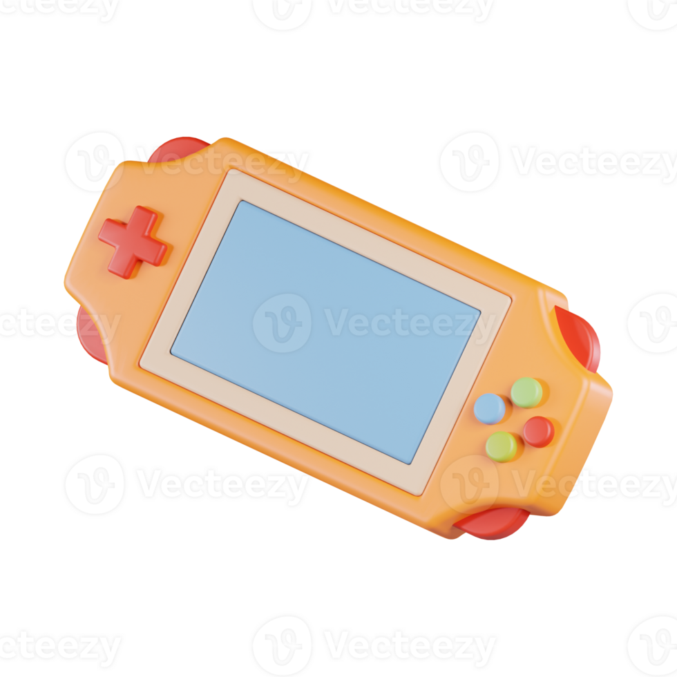Handheld Console 3D Icon png
