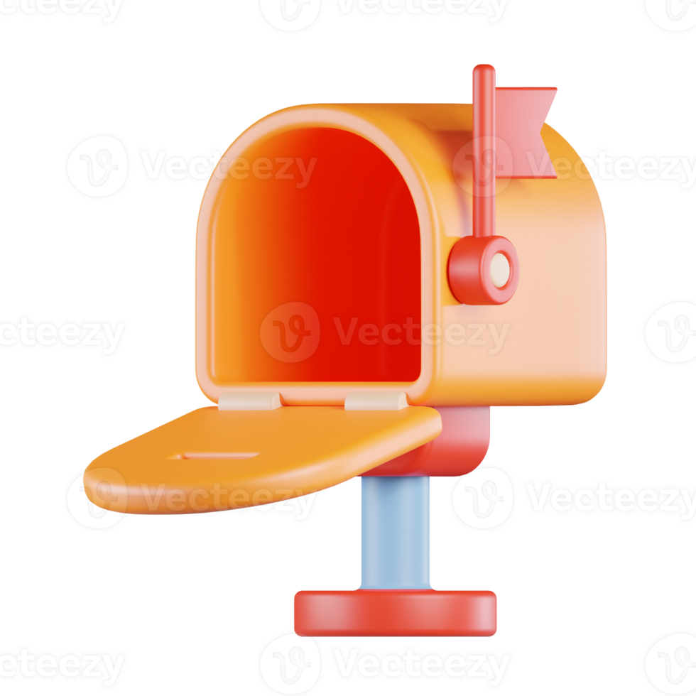Mail Box 3D Icon png
