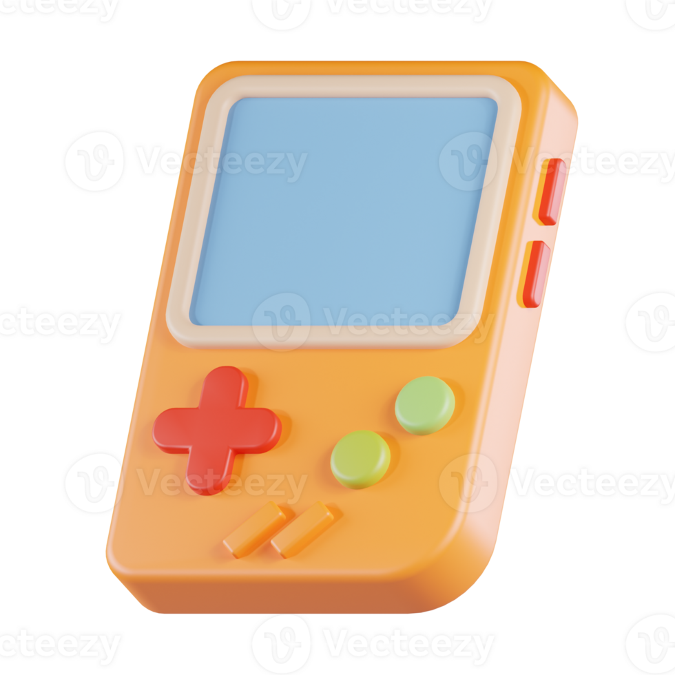 Retro Game 3D Icon png