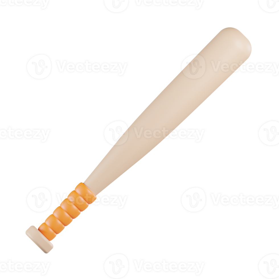 Baseball Bat 3D Icon png