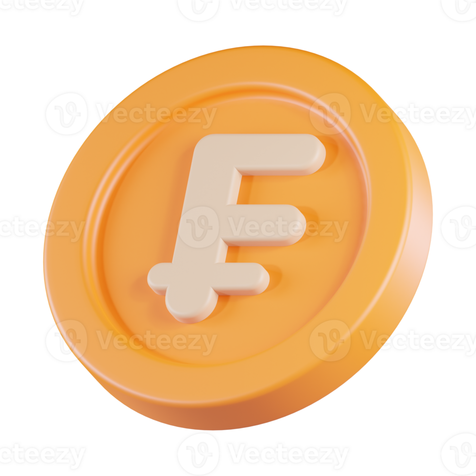 Franc 3D Icon png
