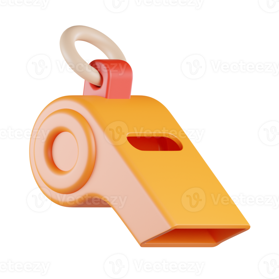 Whistle 3D Icon png