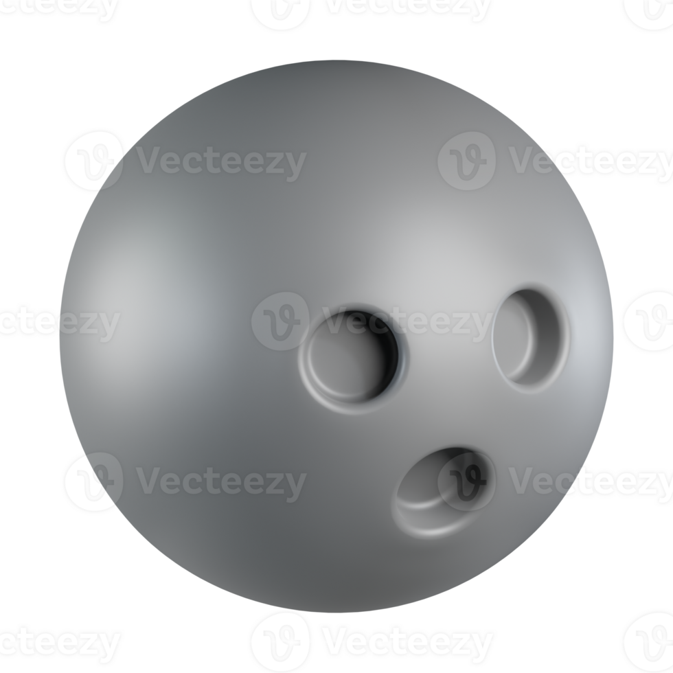 Bowling Ball 3D Icon png