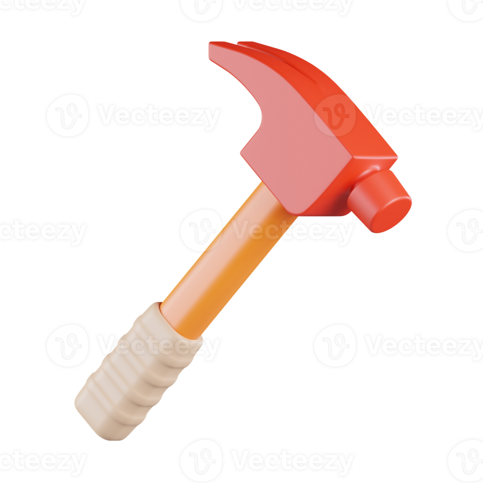 Hammer 3D Icon png