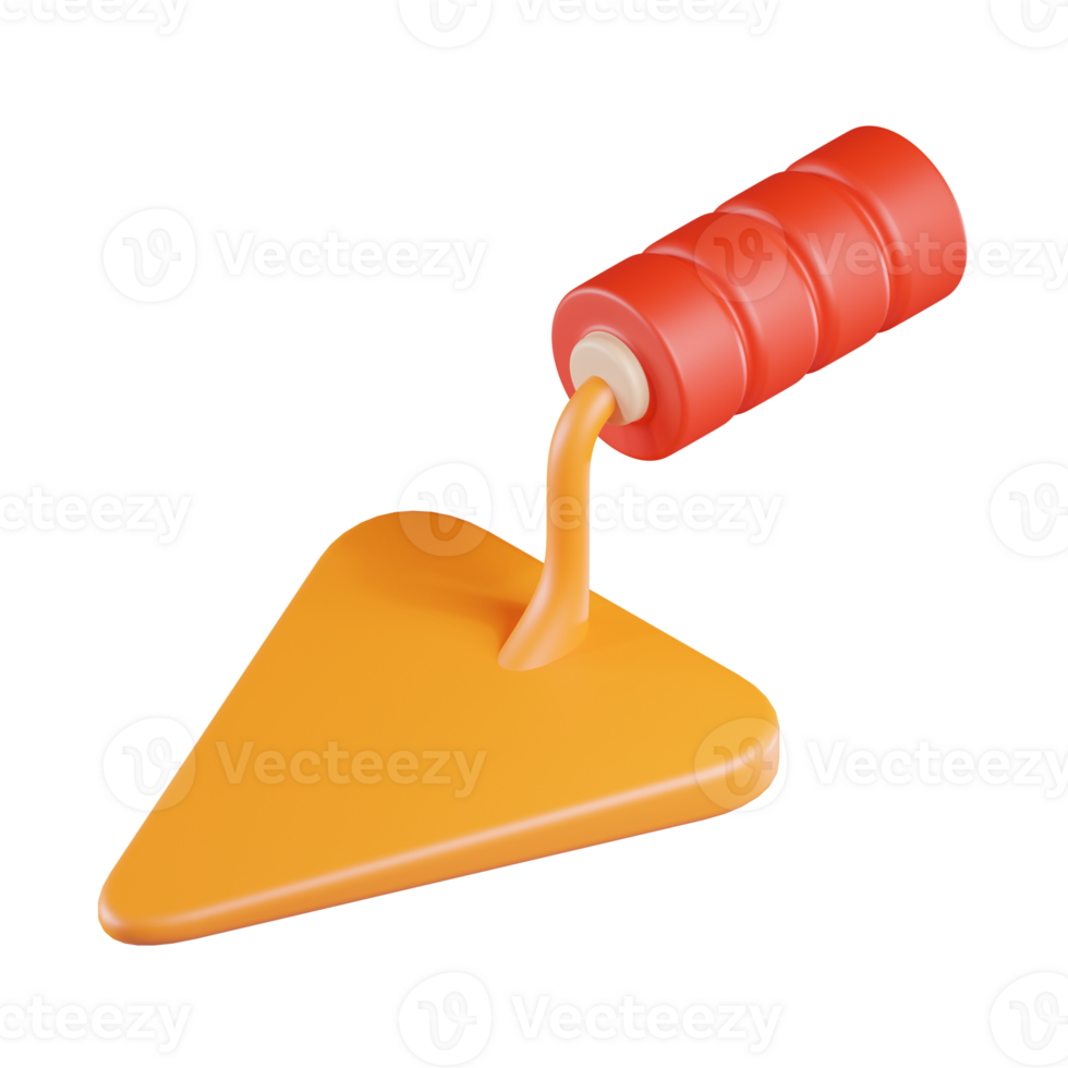 Trowel 3D Icon png