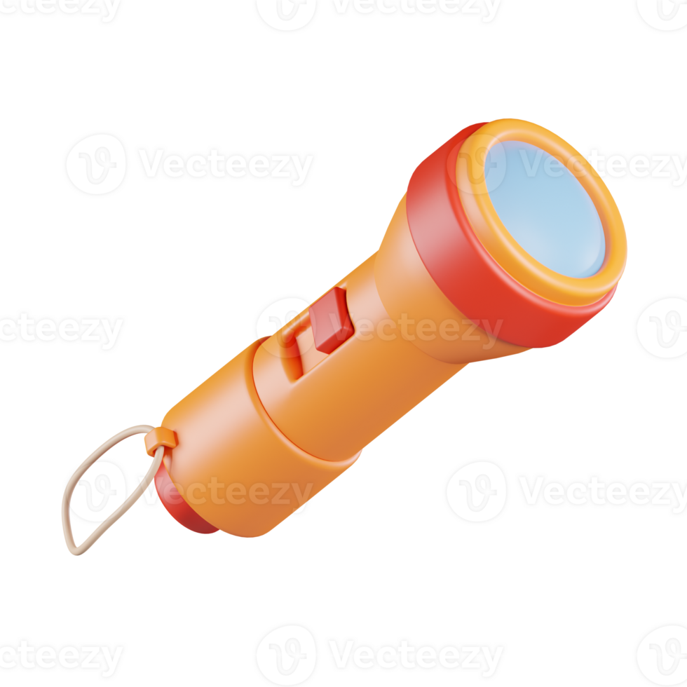 Flashlight 3D Icon png