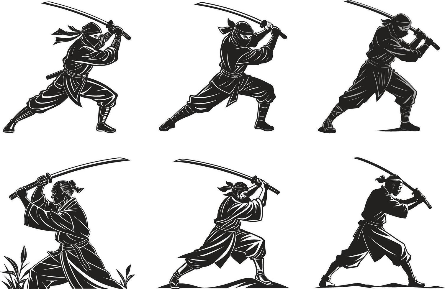 Battle-Ready Soldiers Design vector