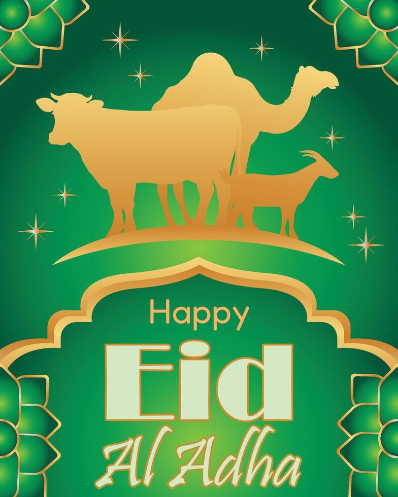 Eid Al Adha Template vector