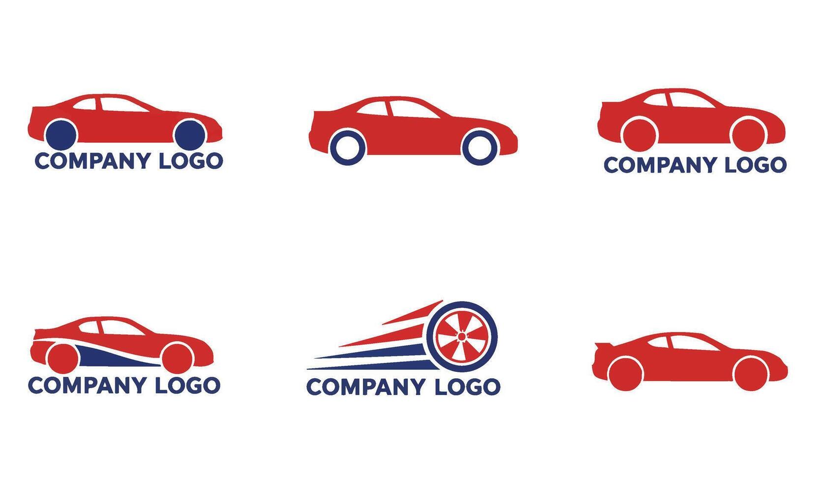 Car Logo for Speed Enthusiasts and Racing Clubs vector