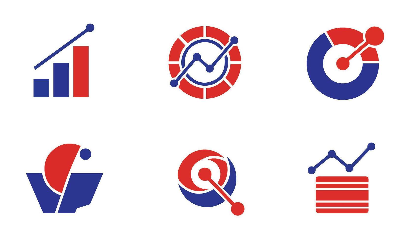 Customizable Business Logo Collection for Companies vector