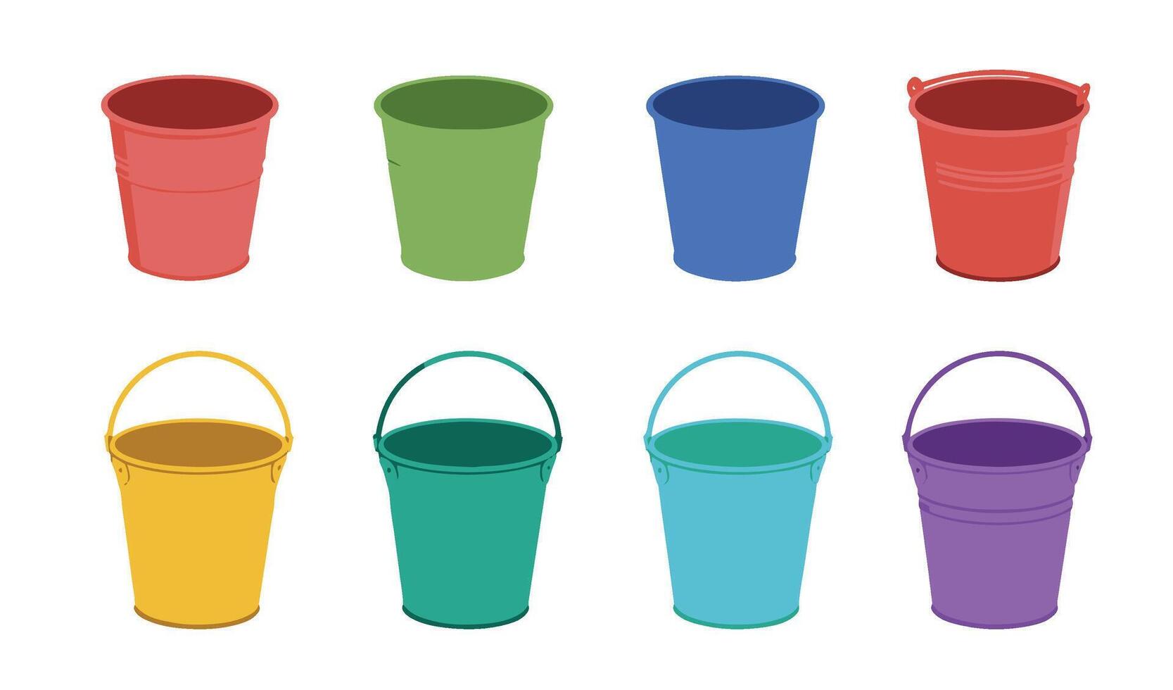 Empty Storage Water Tub for Multi Purpose Use vector