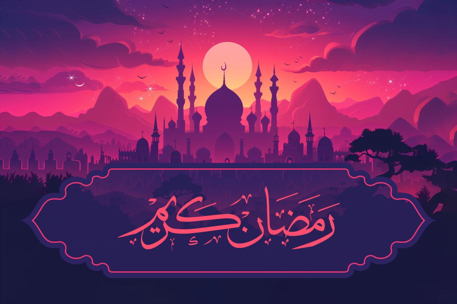 Vertical Ramadan Iftar Buffet Poster Template with Stylish Lanterns and Elegant Arabic Calligraphy Accents psd