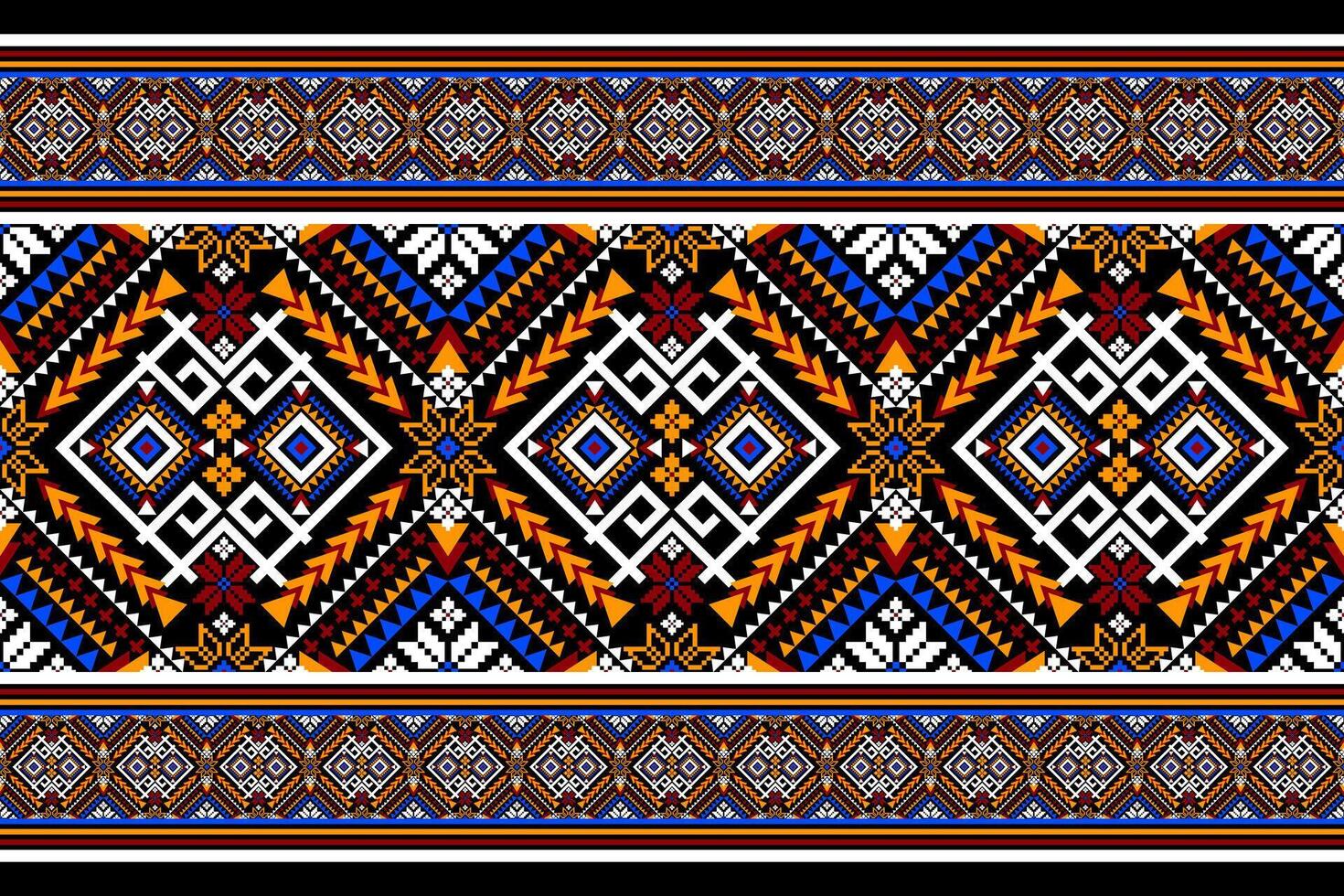 Geometric ethnic oriental pattern traditional,Aztec style,abstract background. vector