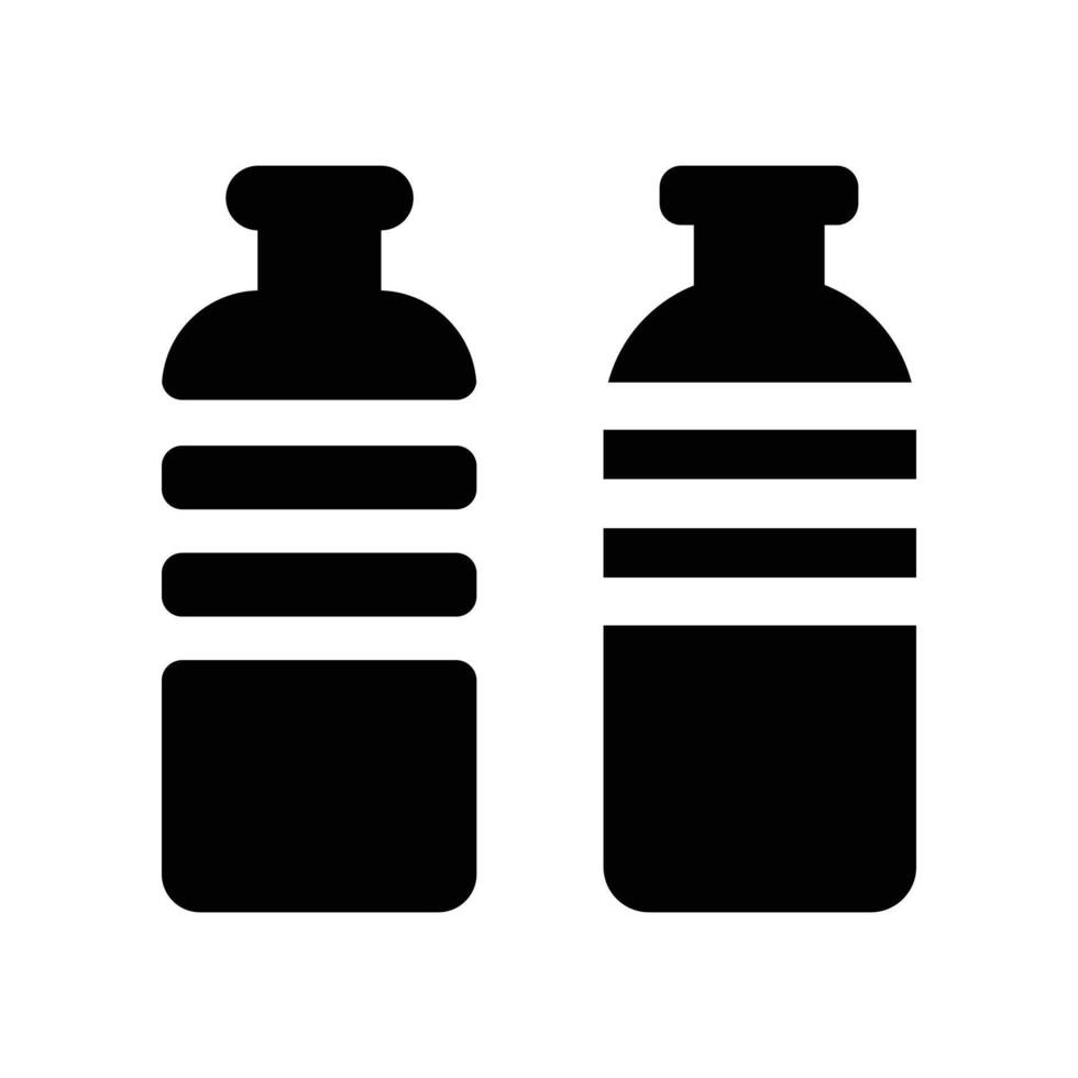 Bottle Icon Water Container Beverage Milk Drink Graphic vector