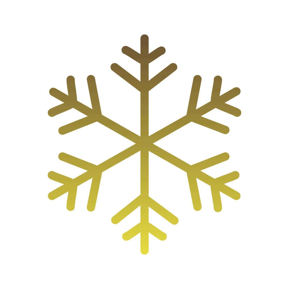 Snowflake icon isolated on white background for your web and mobile app design. Winter frost logo concept. vector
