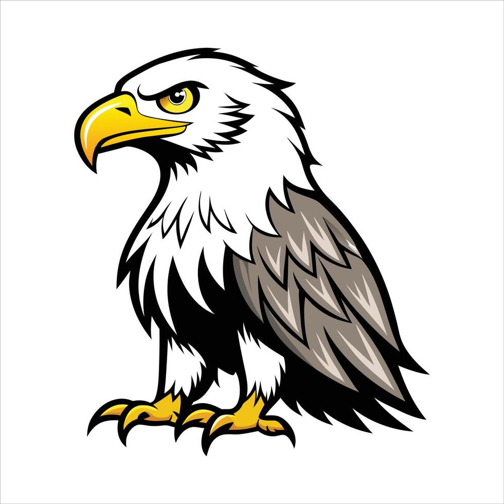Patriotic Eagle Art vector