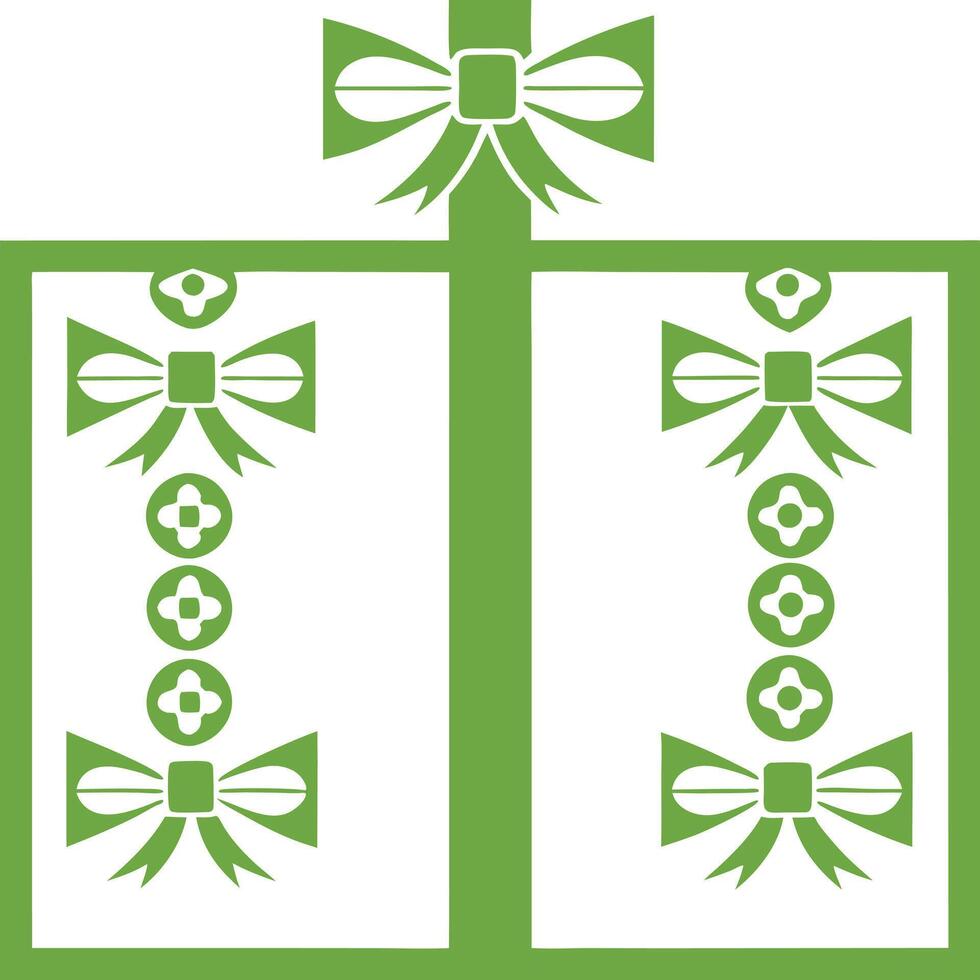 Illustration ribbon bows decorate design. vector