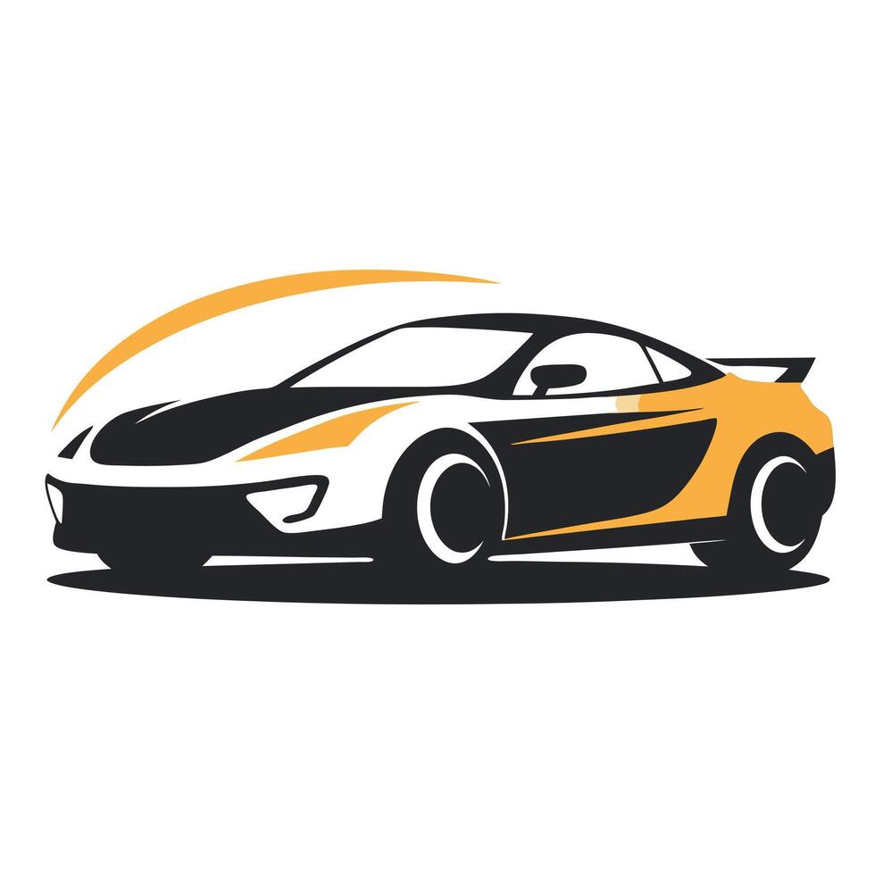 Vehicle shapes Sleek and minimalist automotive illustrations vector