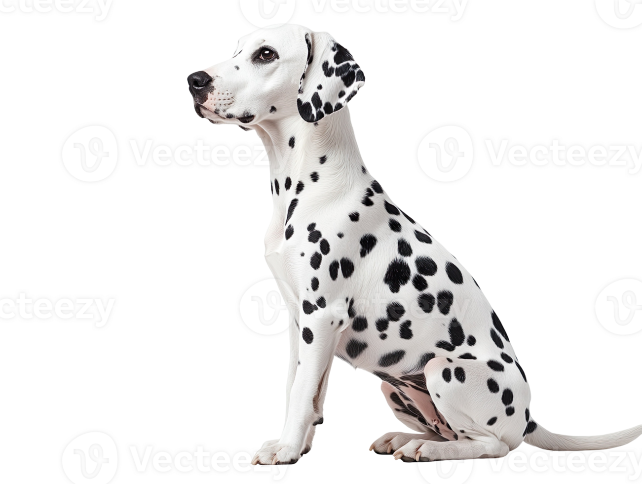Dalmatian dog isolated on transparent background png