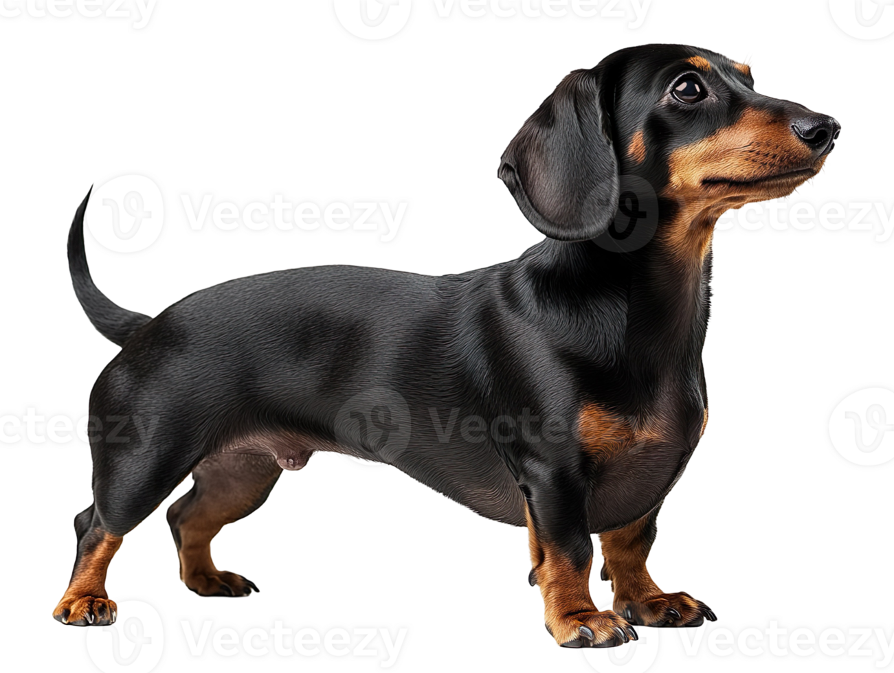 dachshund dog isolated on transparent background png
