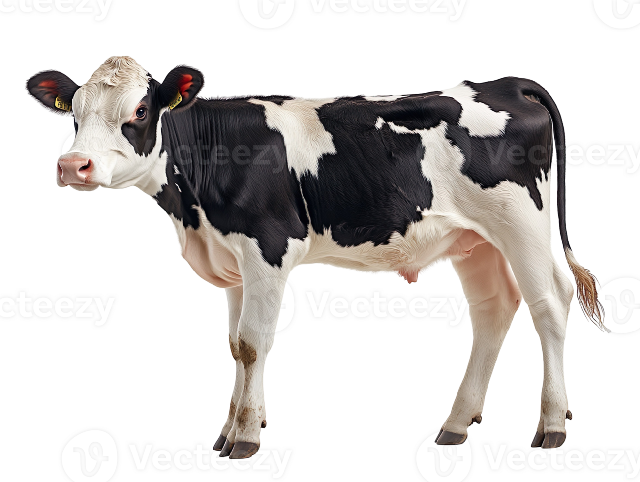 Dexter Cow isolated on transparent background png
