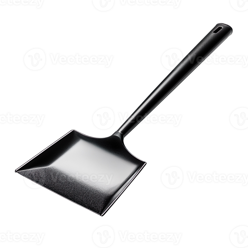 Dustpan for collecting garbage isolated on transparent background png
