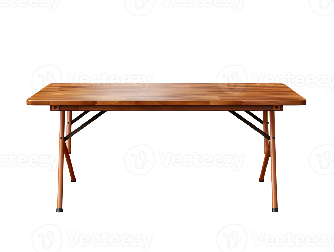 Folding table isolated on a transparent background png