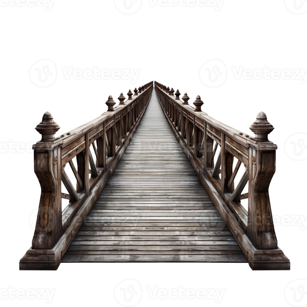 Footbridge isolated on transparent background png