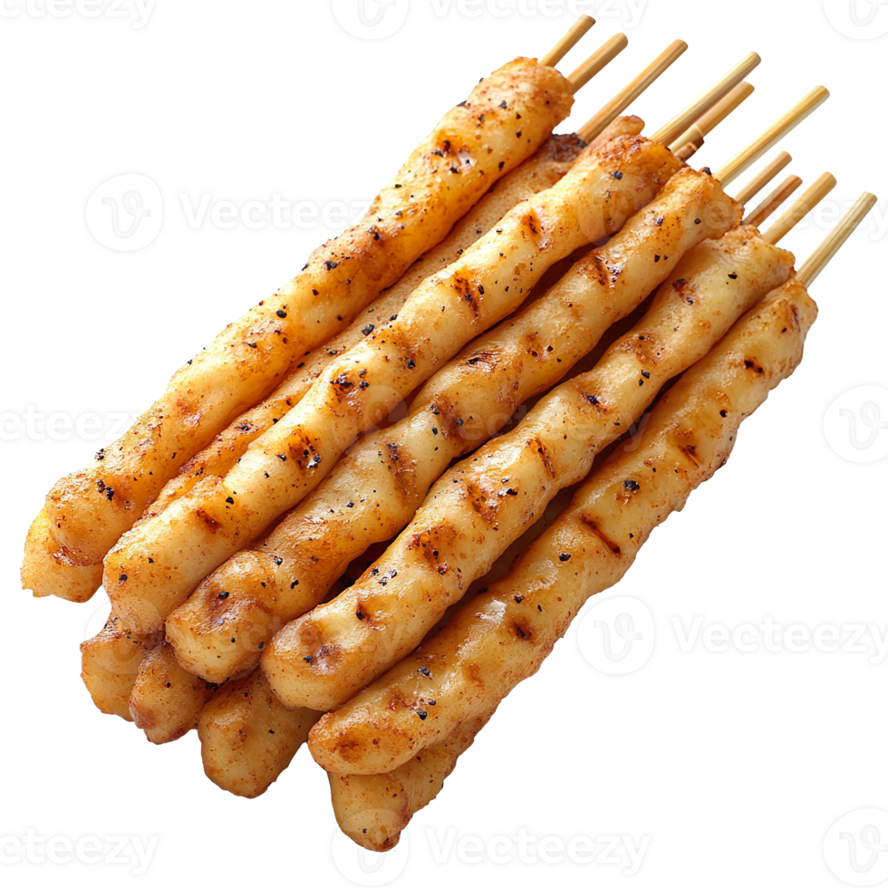 Fish fired sticks isolated on transparent background png