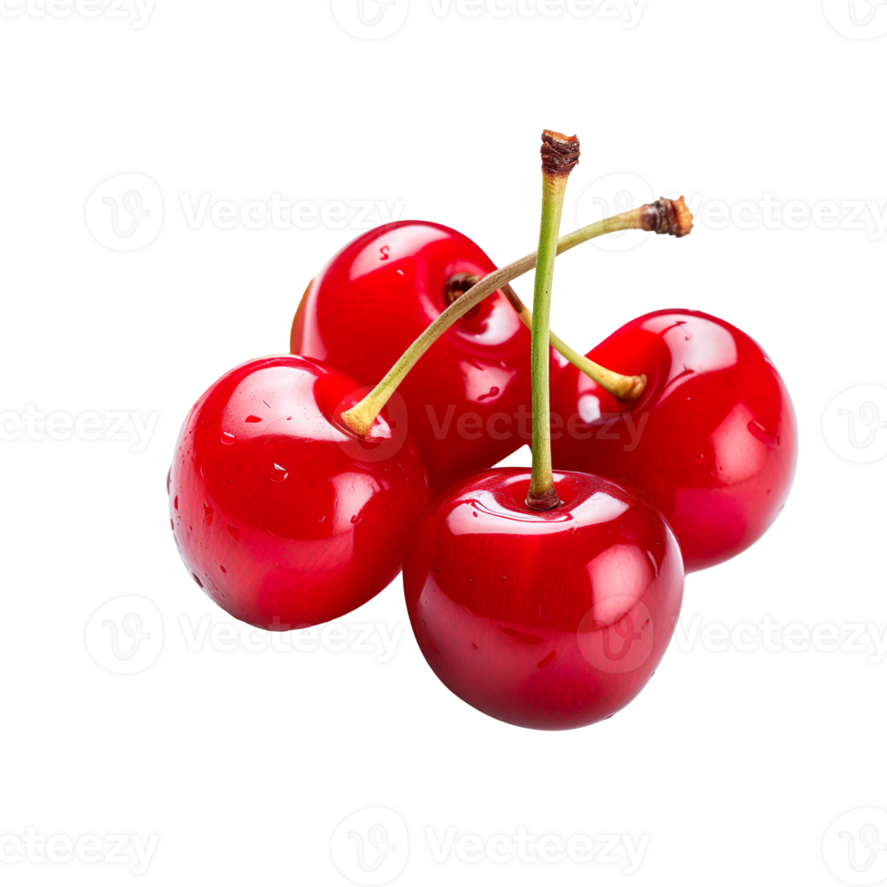 Fresh Surinam cherry isolated on a transparent background png