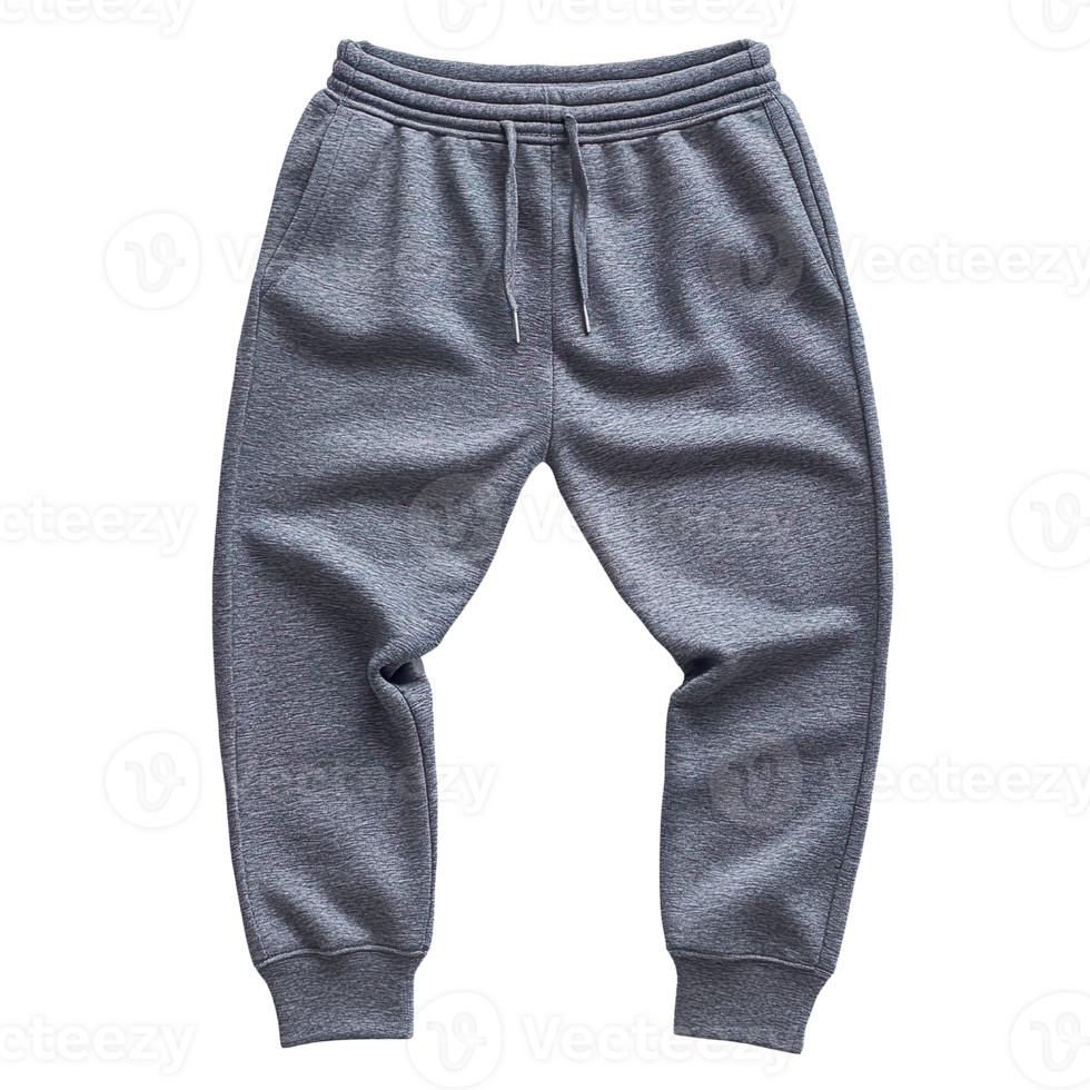 Gray Sweatpants Comfort isolated on transparent background png