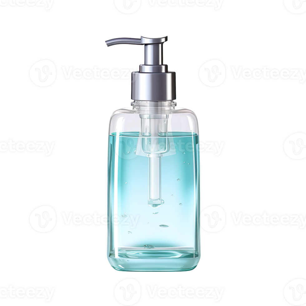Hand Sanitizer isolated on transparent background png