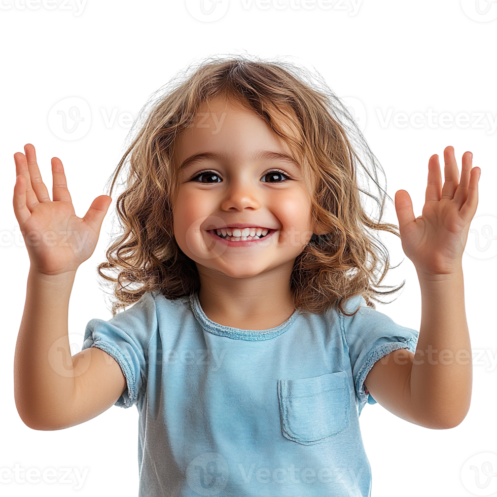 Happy Child isolated on transparent background png