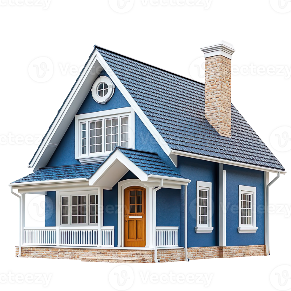 House isolated on transparent background png