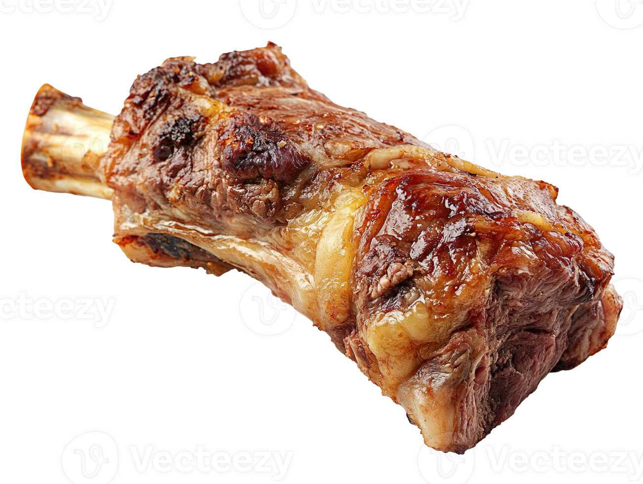 Leg of Lamb isolated on transparent background png