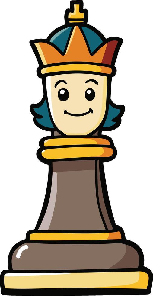 Chess Queen Illustration vector