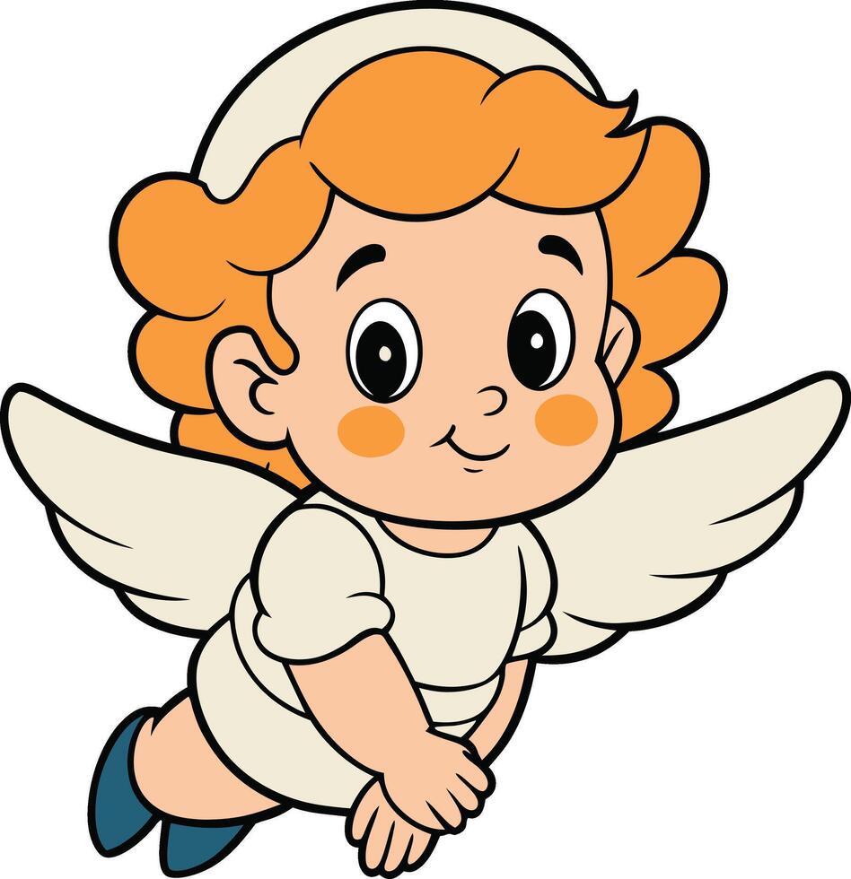 Angel clip art vector