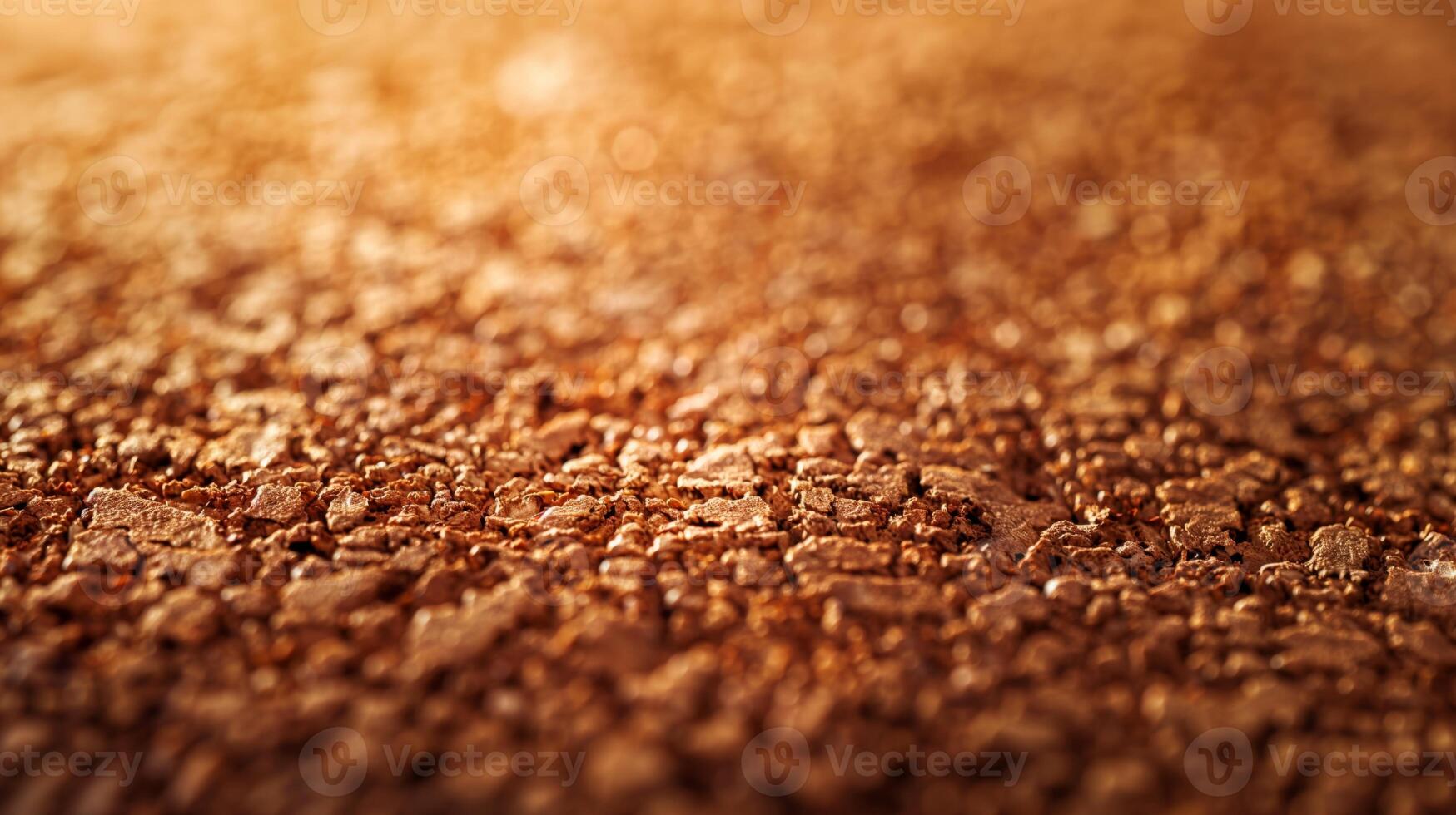 Close-up view of textured brown surface highlighting natural patterns and warm hues. photo