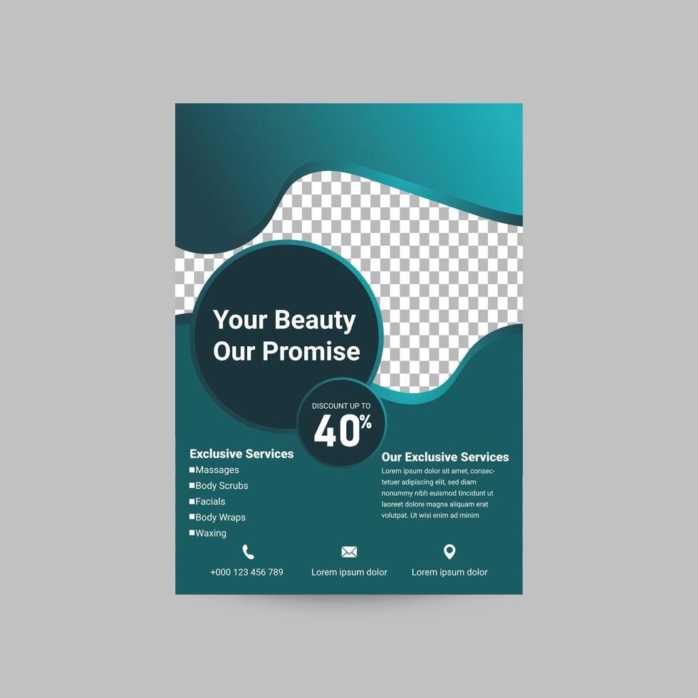 Beauty Salon Design vector