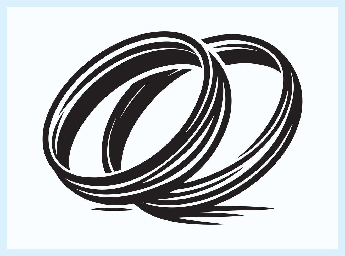 Elegant Wedding Rings for Romantic and Timeless Bridal Jewelry Designs vector