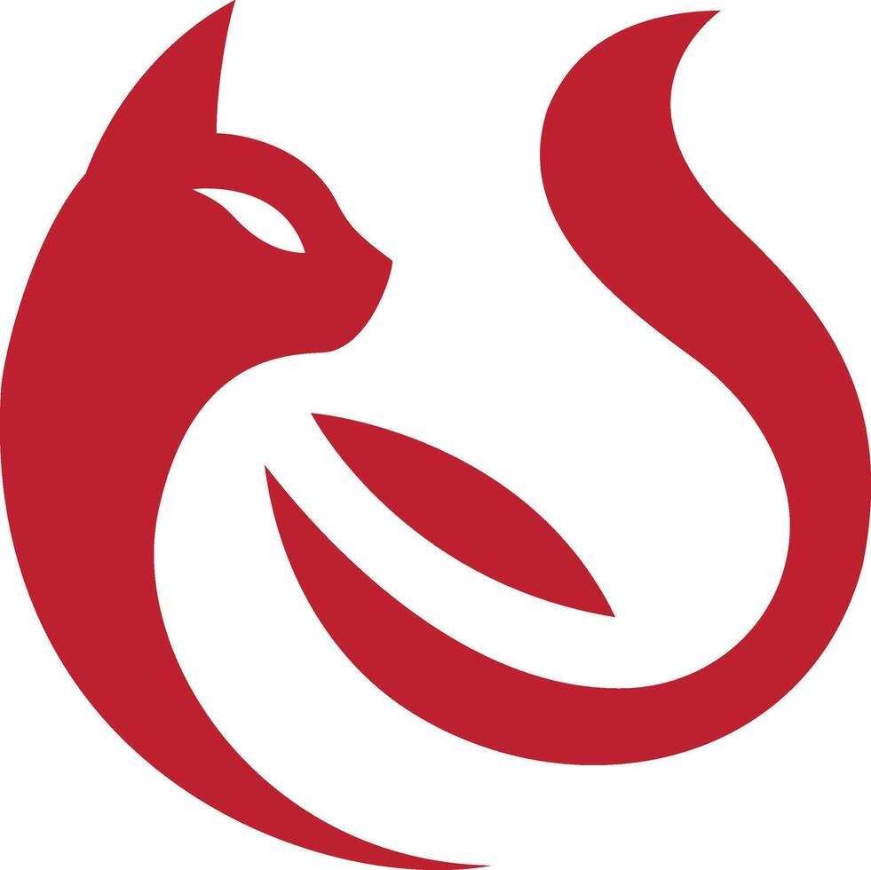 cat logo icon vector