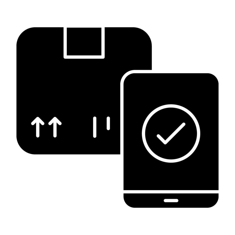 Perfect design icons of mobile parcel graphics 58336545 Vector Art at ...