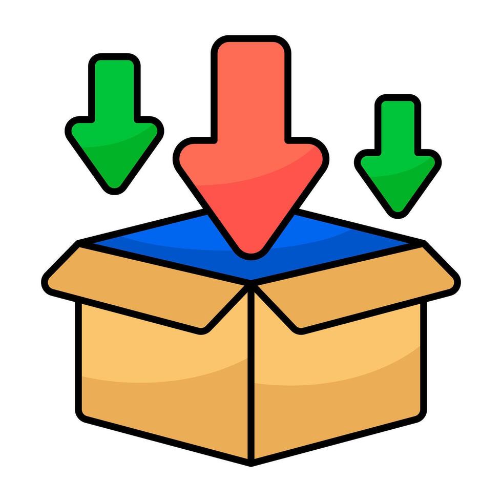 Trendy design of packing vector