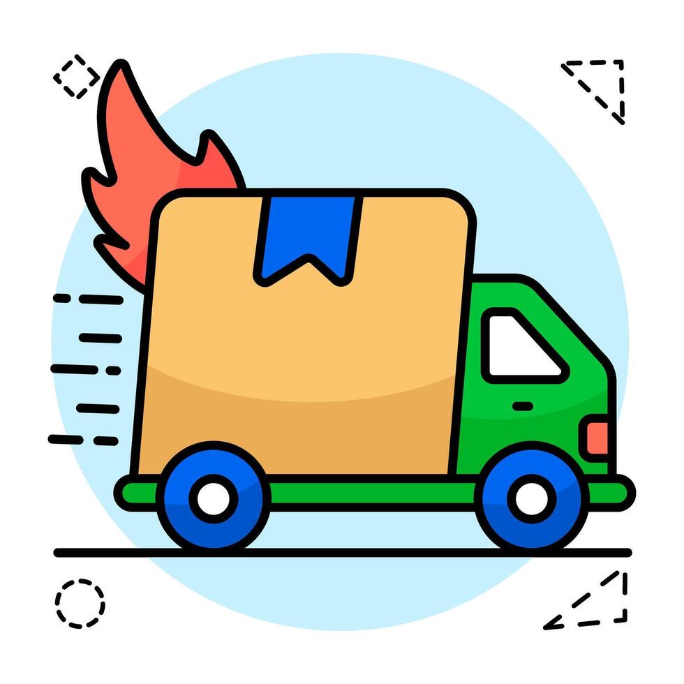 Fast delivery in perfect design icons 58336714 Vector Art at Vecteezy