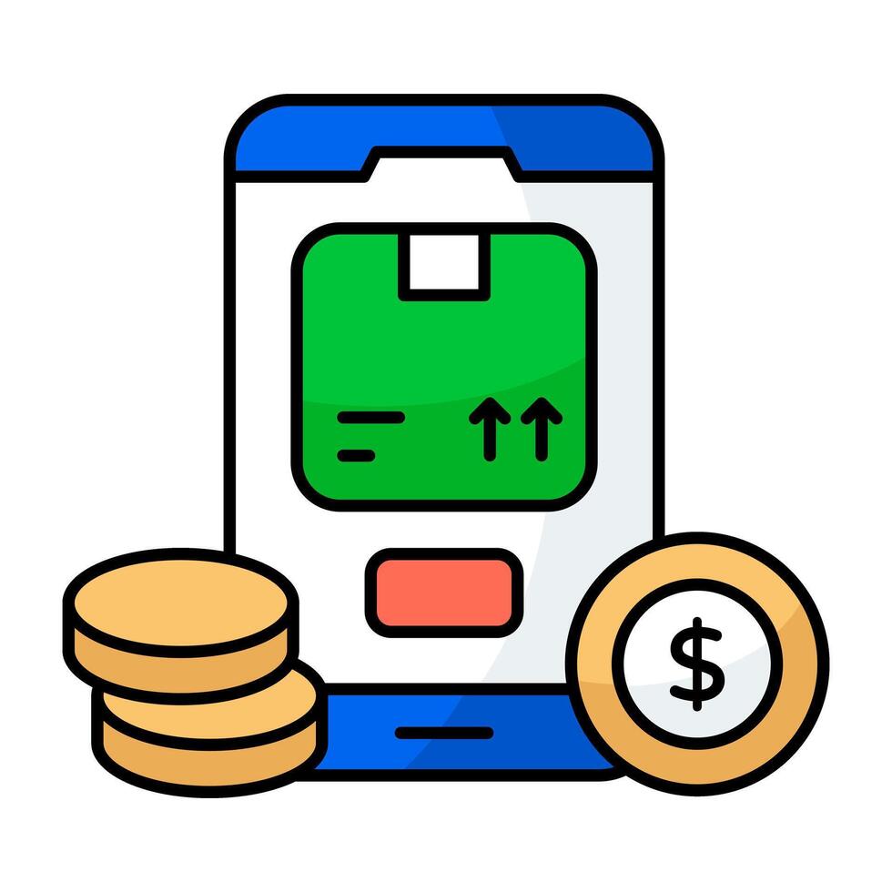 Perfect design icons of mobile parcel 58336913 Vector Art at Vecteezy