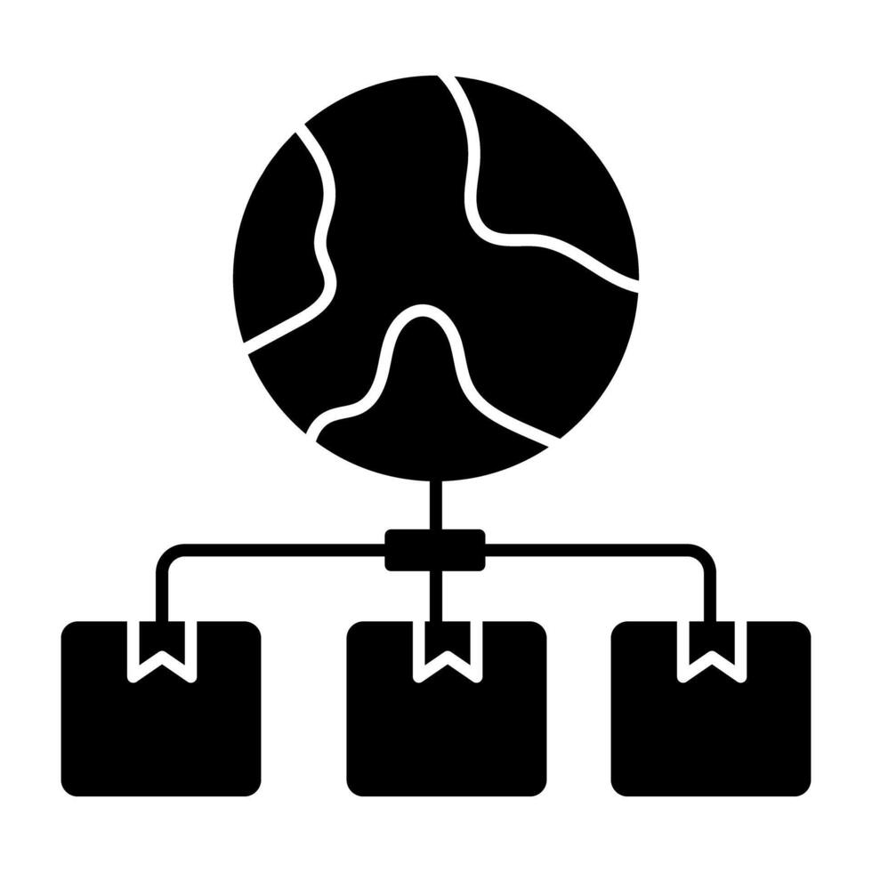 A perfect design icons of global delivery graphics 58336981 Vector Art ...